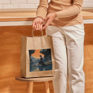 Rio Sci-Fi Mars Mission Printed Hand Bag - lll