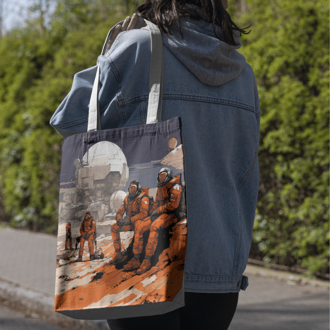 Rio Sci-Fi Mars Mission Printed Hand Bag- ll