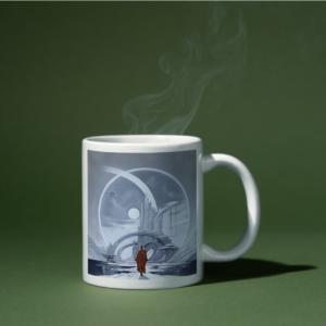 Rio Sci-Fi Mars Mission Printed Mug -ll