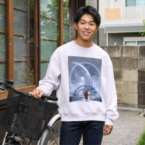 Rio Sci-Fi Mars Mission Printed Winter Sweater